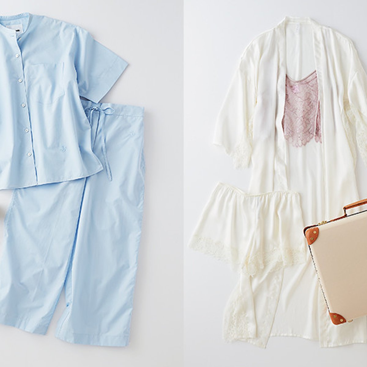 モードを愛するレディの、心地いい部屋着。