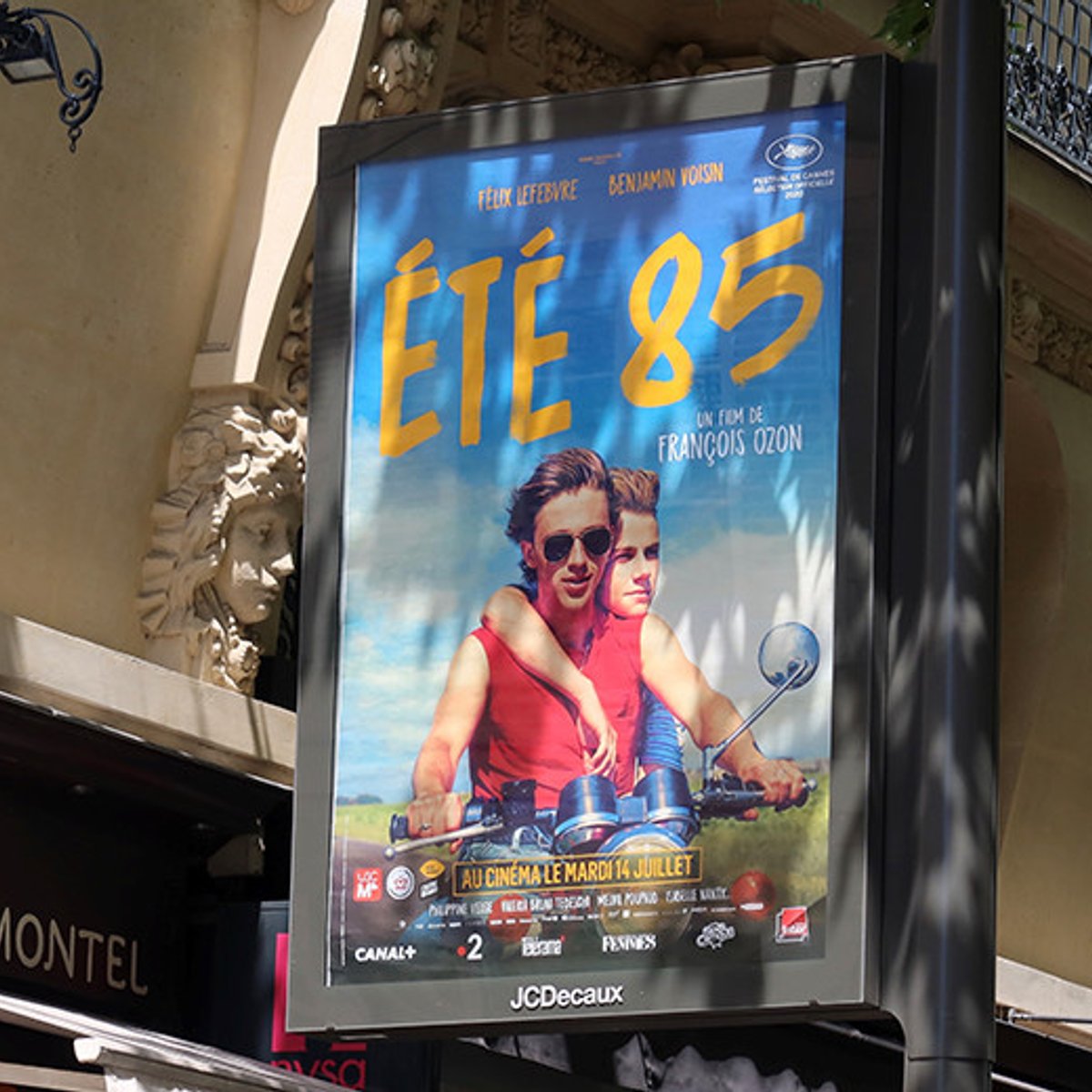 パリで封切られたフランソワ・オゾン監督の新作『Été 85』。