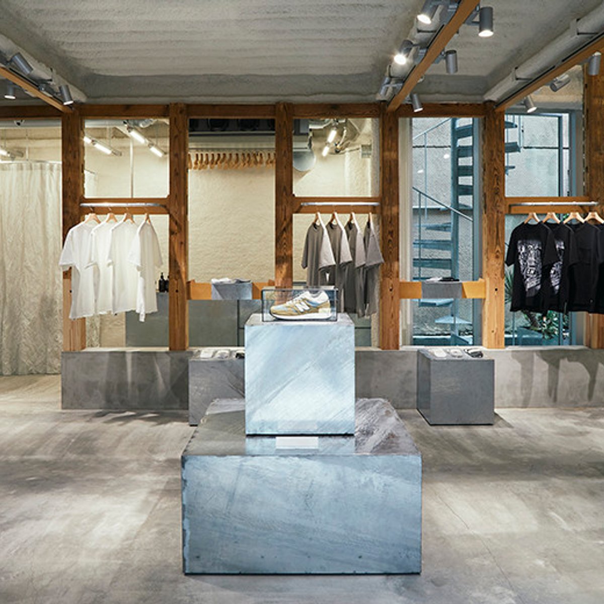 茶室が発想源、ニューバランスの新ストア。