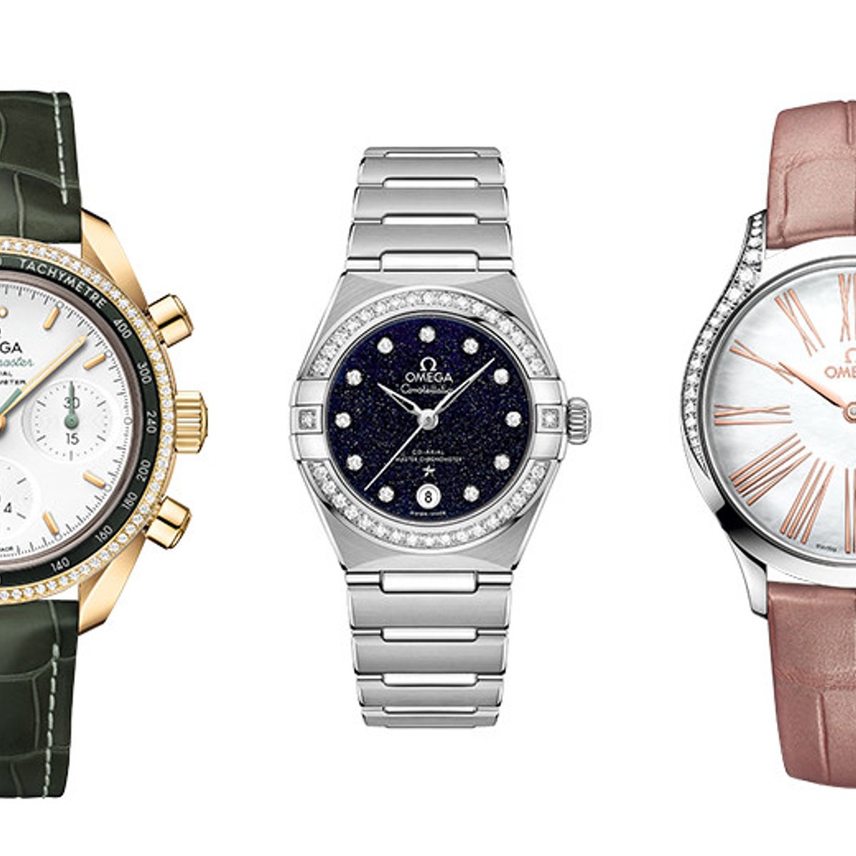 【新作時計】アベンチュリンが煌めく、オメガのコンステレーション。