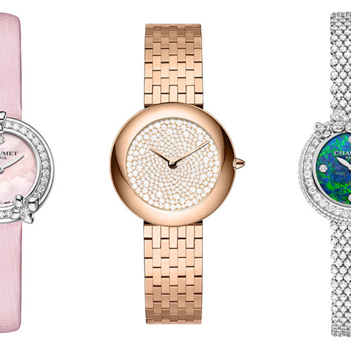 【新作時計】フェミニンさの王道をゆくショーメに、日本限定。