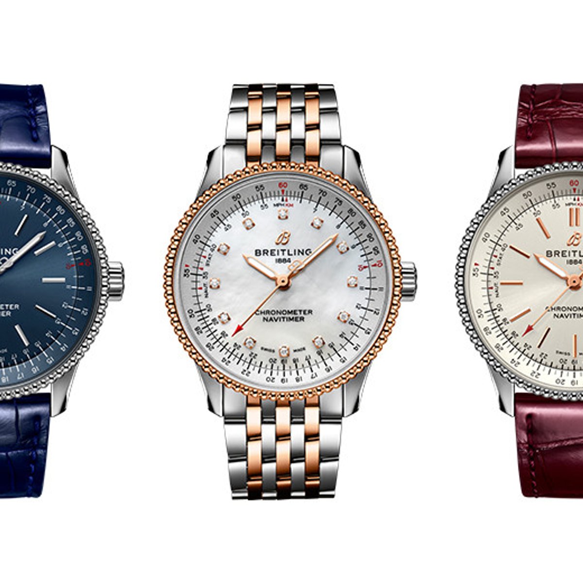 【新作時計】ブライトリングから、女性のための「ナビタイマー」。