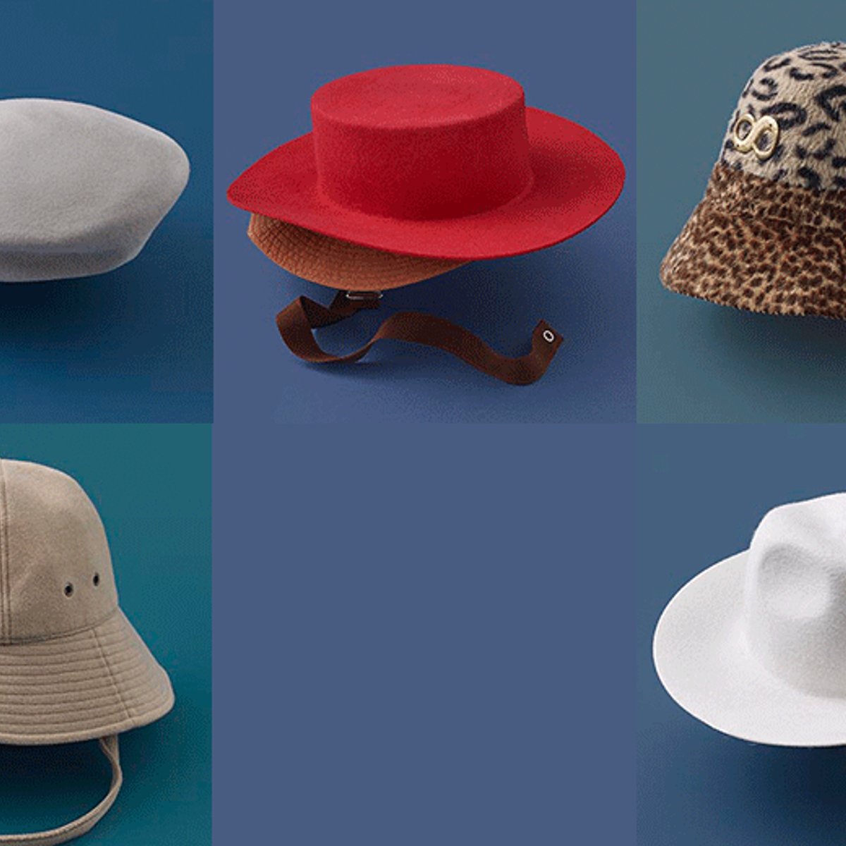 秋のおしゃれは、注目ブランドの帽子から。