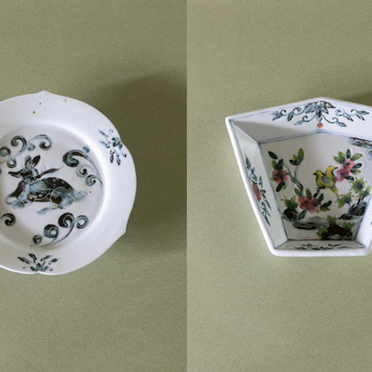 うつわディクショナリー#73　モダンなシノワズリー、松本郁美さんのうつわ