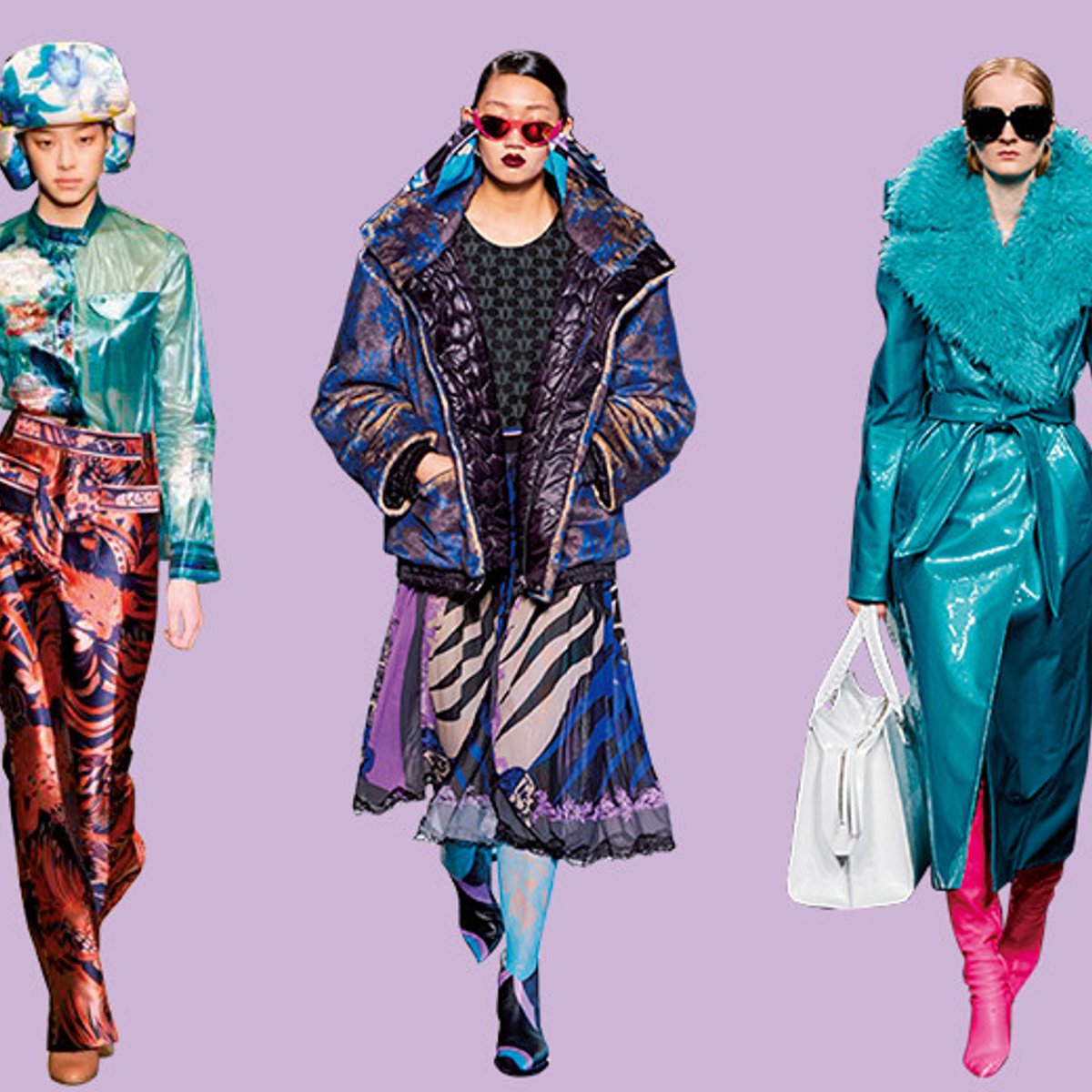 髪もファッションも、色柄に挑戦しませんか？