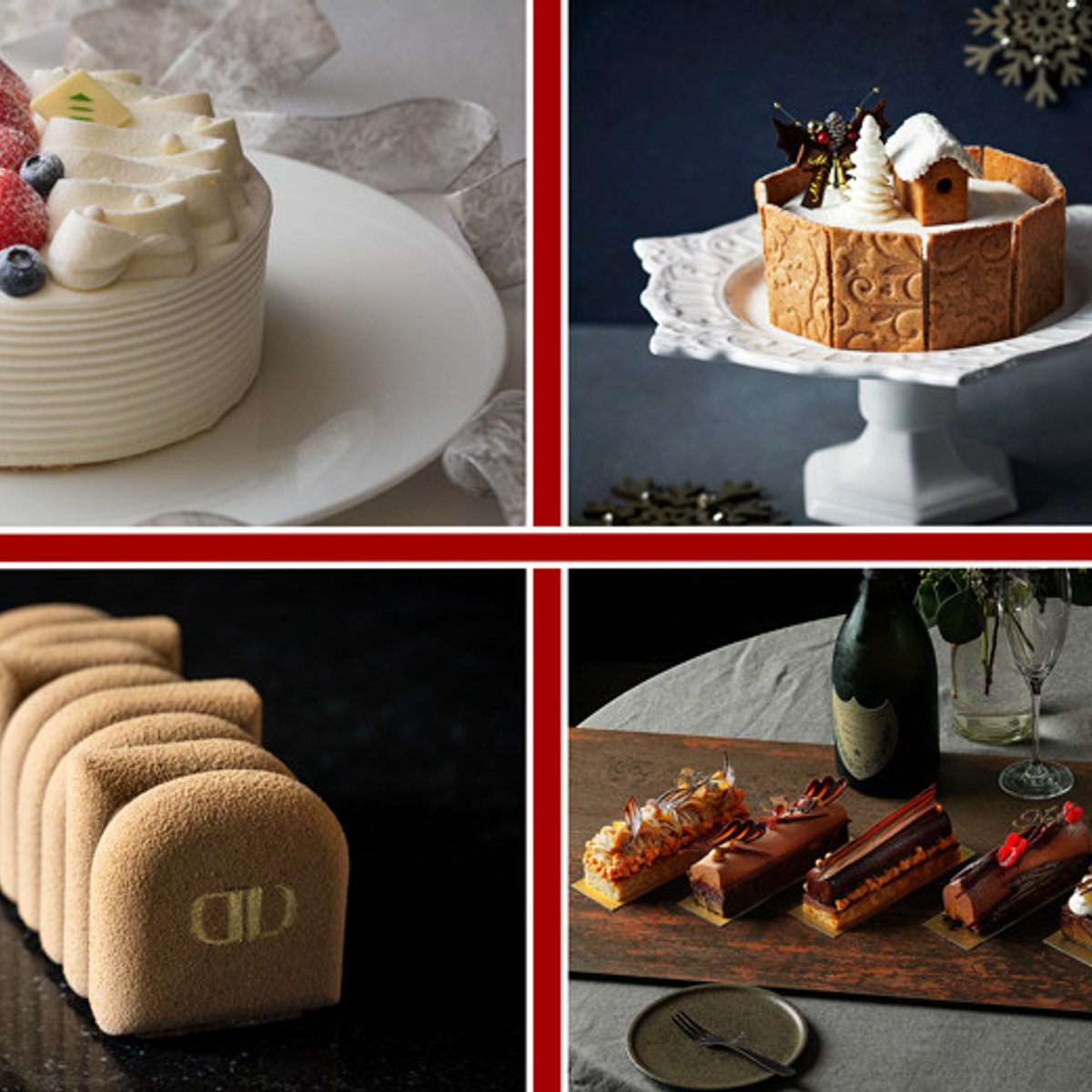 おうちクリスマスは、華やかなケーキで！