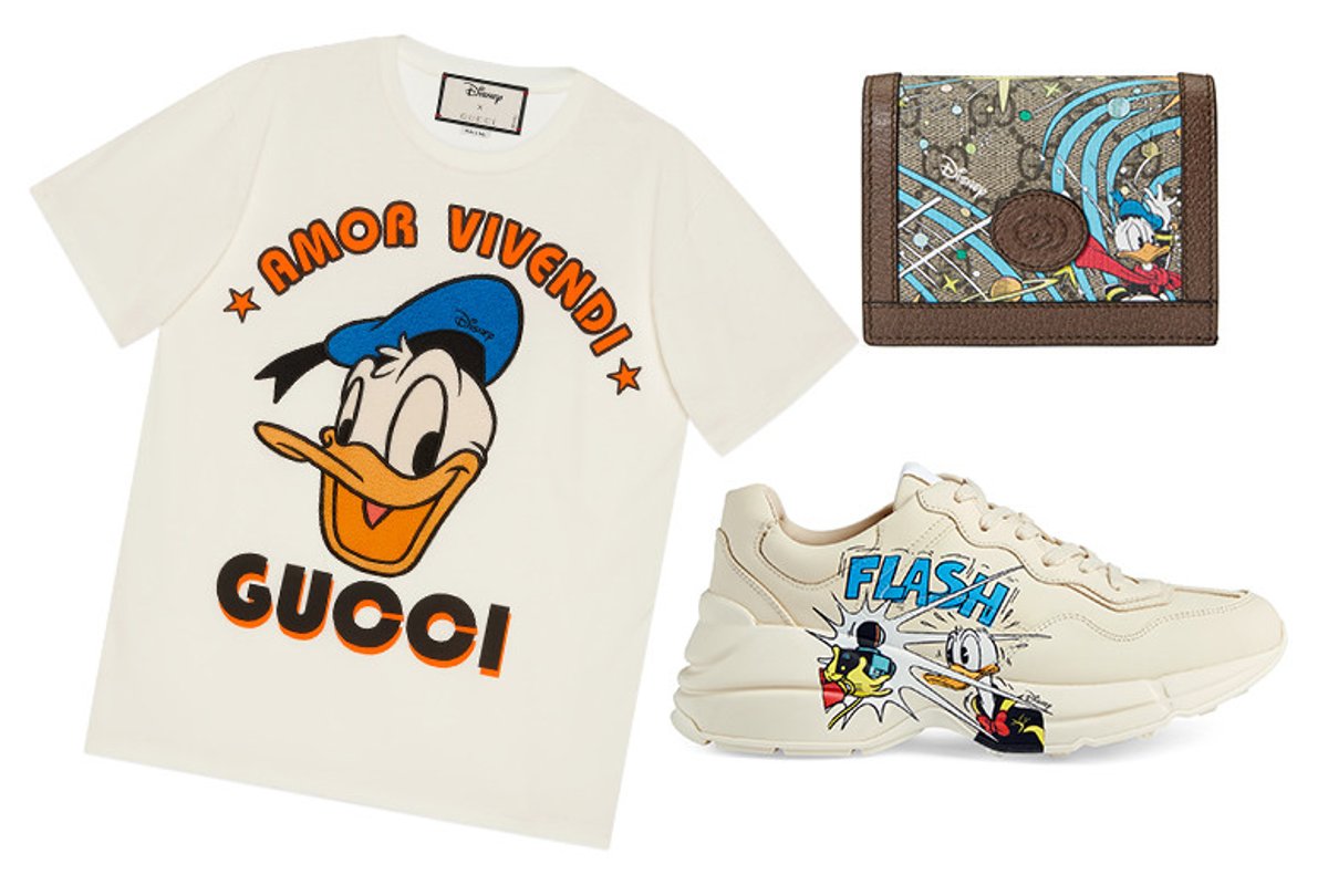 グッチが、今度はドナルドダックとコラボ！ | madameFIGARO.jp