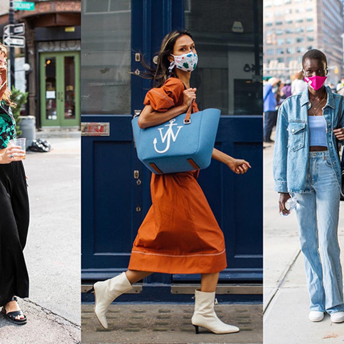 マスクはいまやファッションの一部。