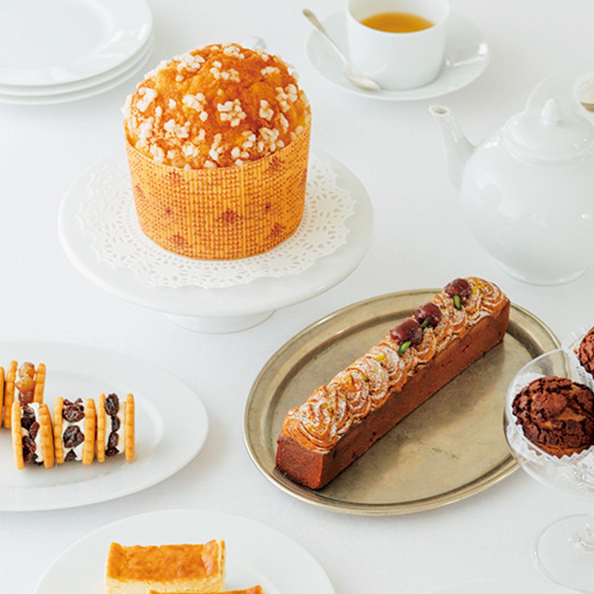 チーズケーキに台湾スイーツ、お取り寄せでティータイム。