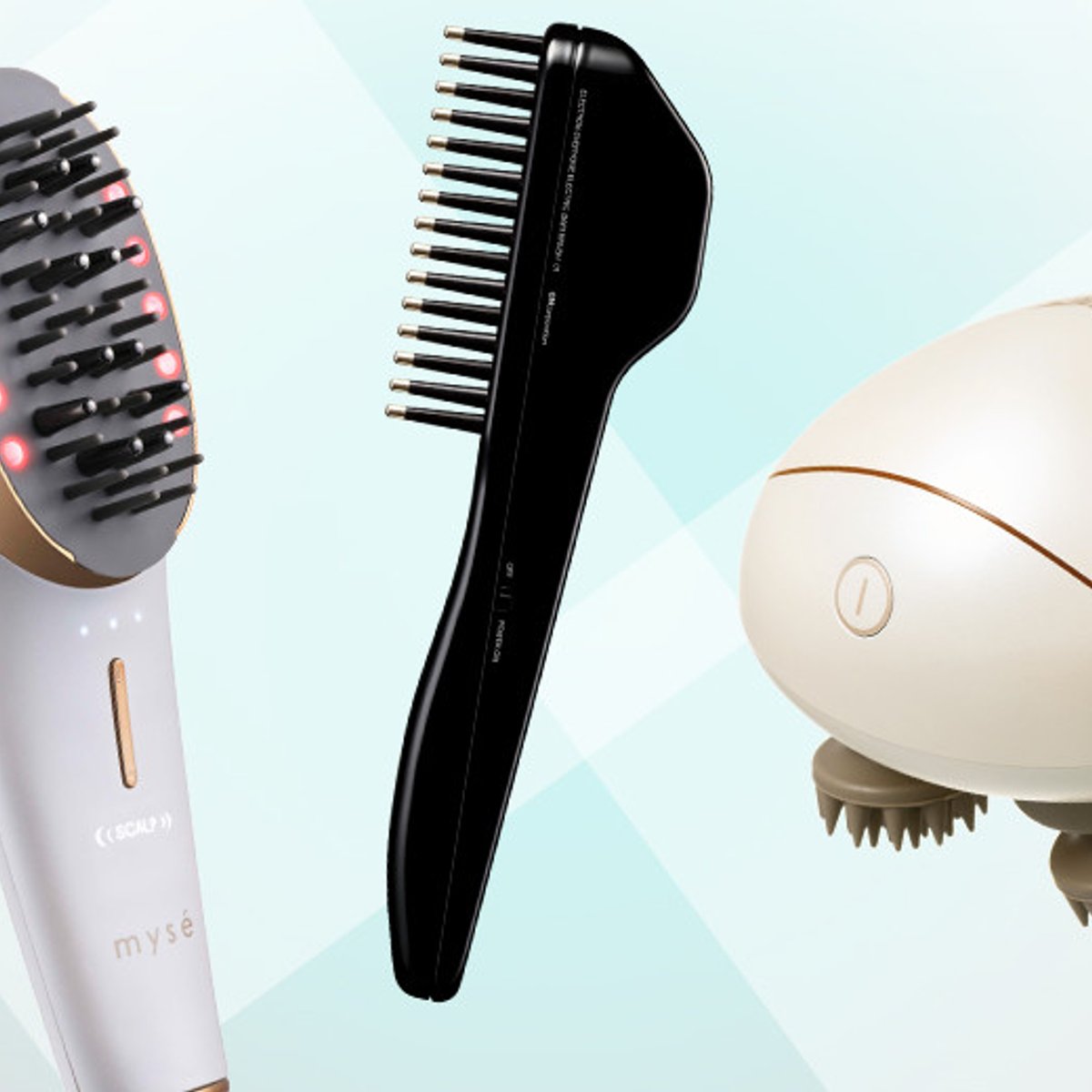 刺激で活性、頭皮をキュッと引き上げる。