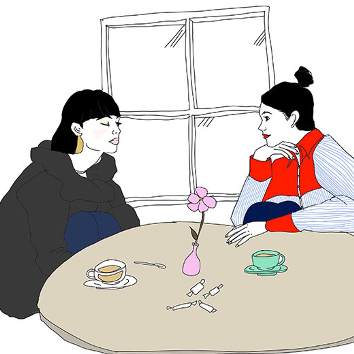 写真と絵で綴る、山本マナと田中シェンのセッション。