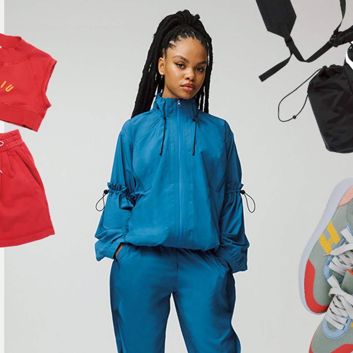 ワークアウトも、モードなスニーカーとウエアで挑む！