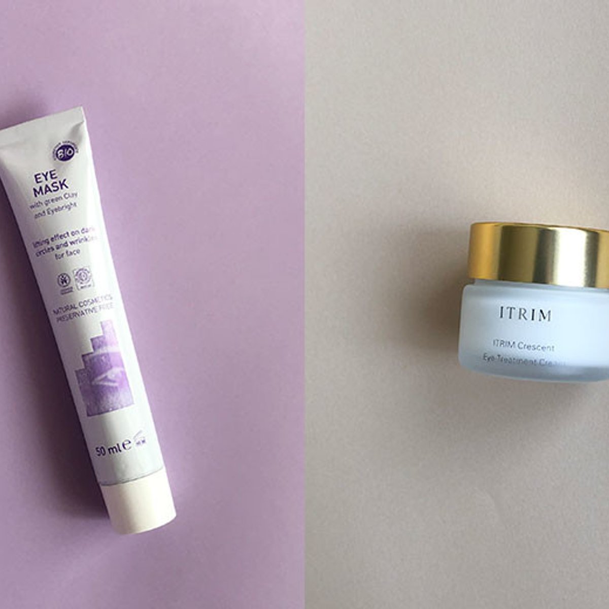 このアイクリームで、疲れ目がパチッ！と開く。