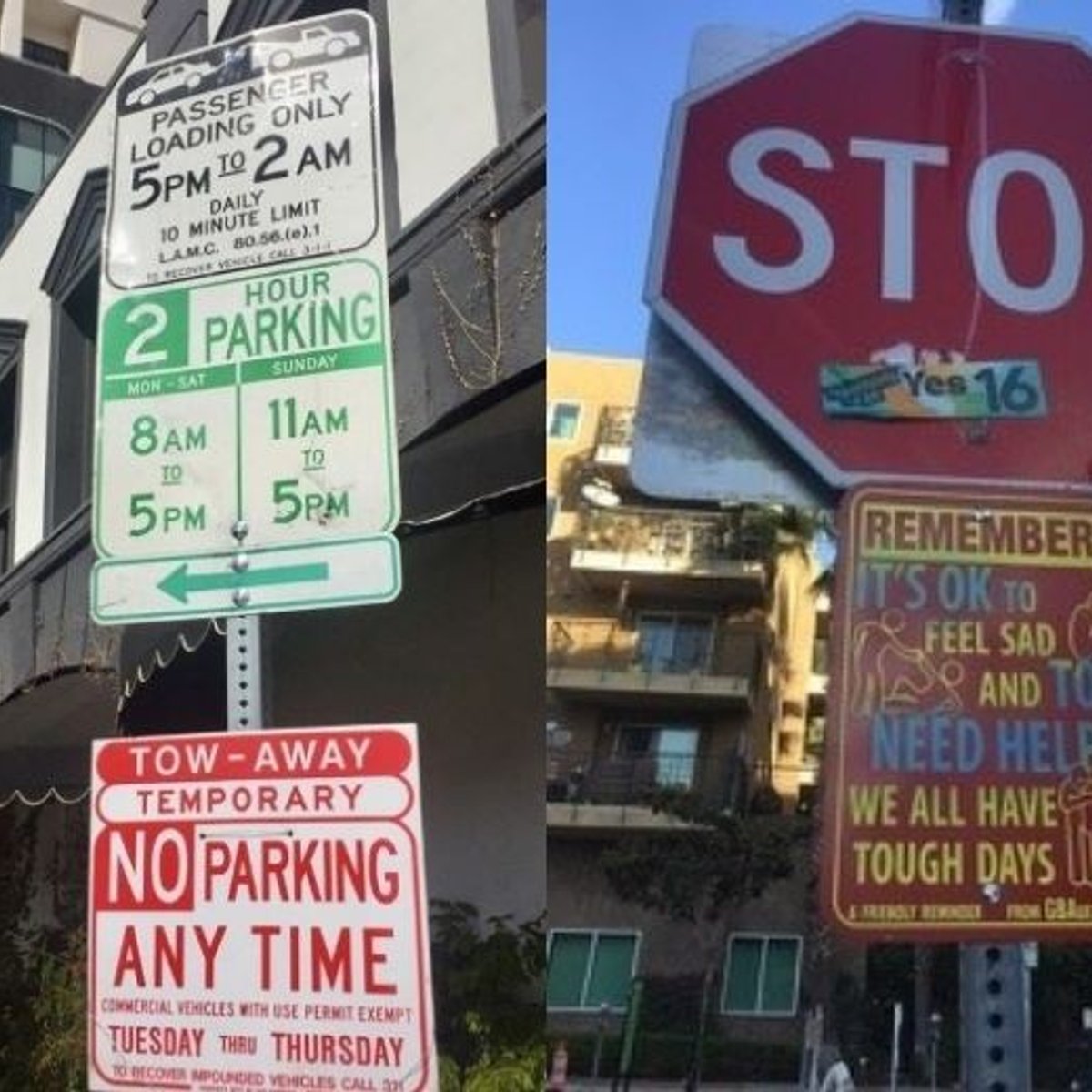 弁護士資格も必要？ スリル満点、LAの難解な交通標識。