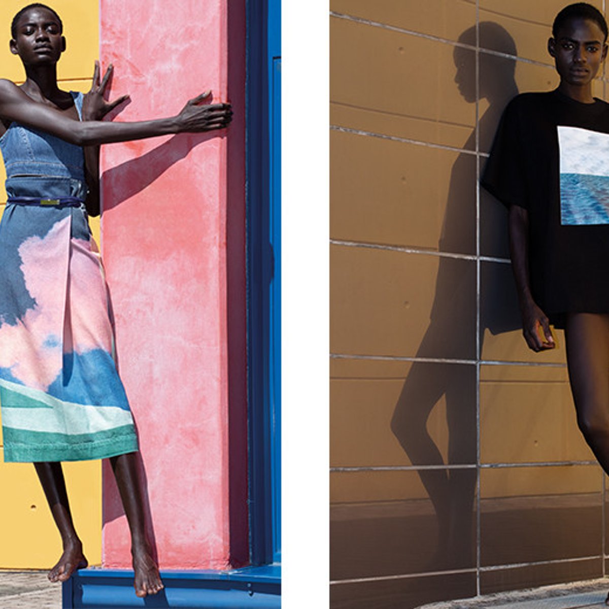 F・フォンタナの写真に捧げた、スポーツマックスの「デニムカルチャー」。