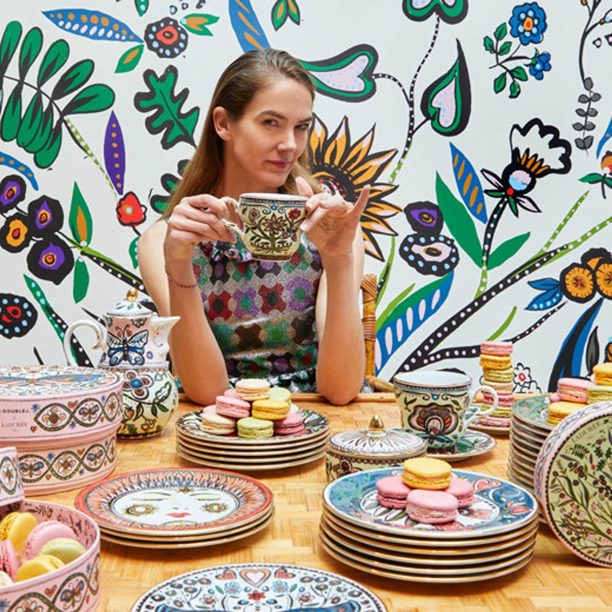 母の日にラデュレ×ラ・ダブル・ジェイの花咲くコラボレーション。