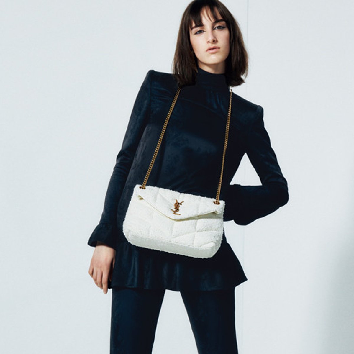 メゾンのパフィーな靴とバッグで、癒やされたい！