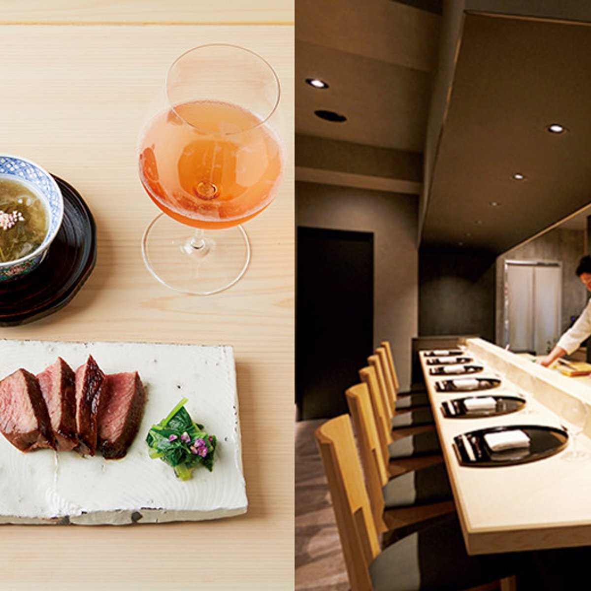 こだわりの食材と出汁、 割烹の丁寧な仕事を味わう。