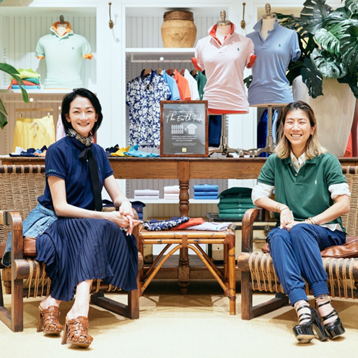 冨永愛×仙波レナ、アース ポロと考える「サステイナブル」