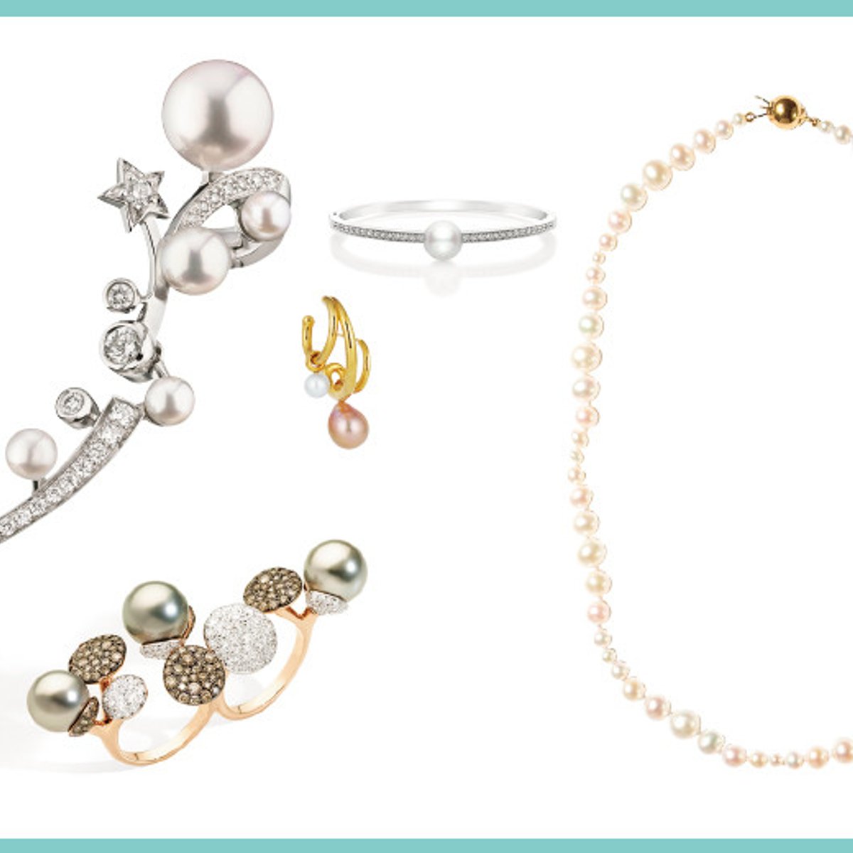 6月の誕生石、モードに進化するパールに注目！