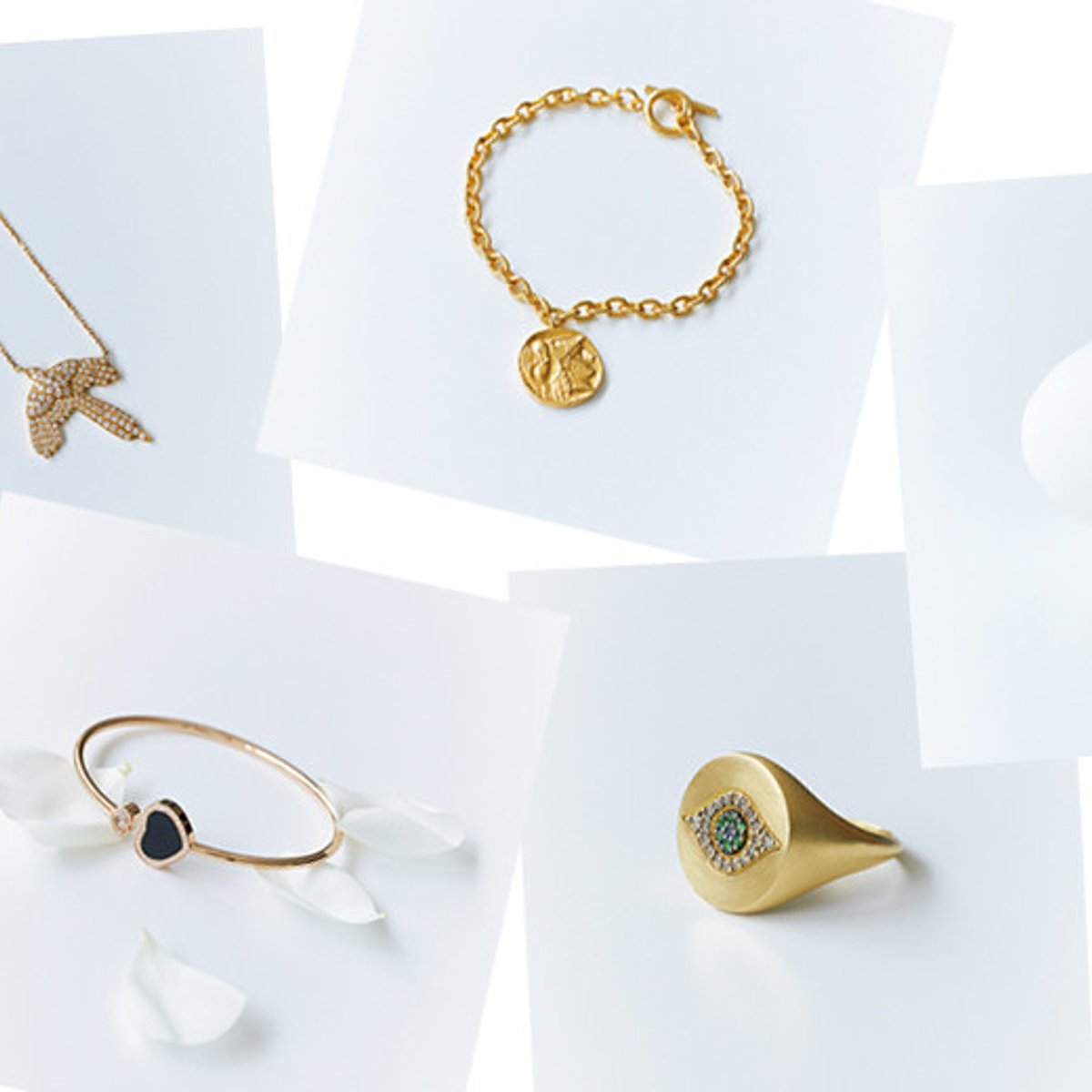 クロスにコイン、不思議な魅力を持つお守りジュエリー。