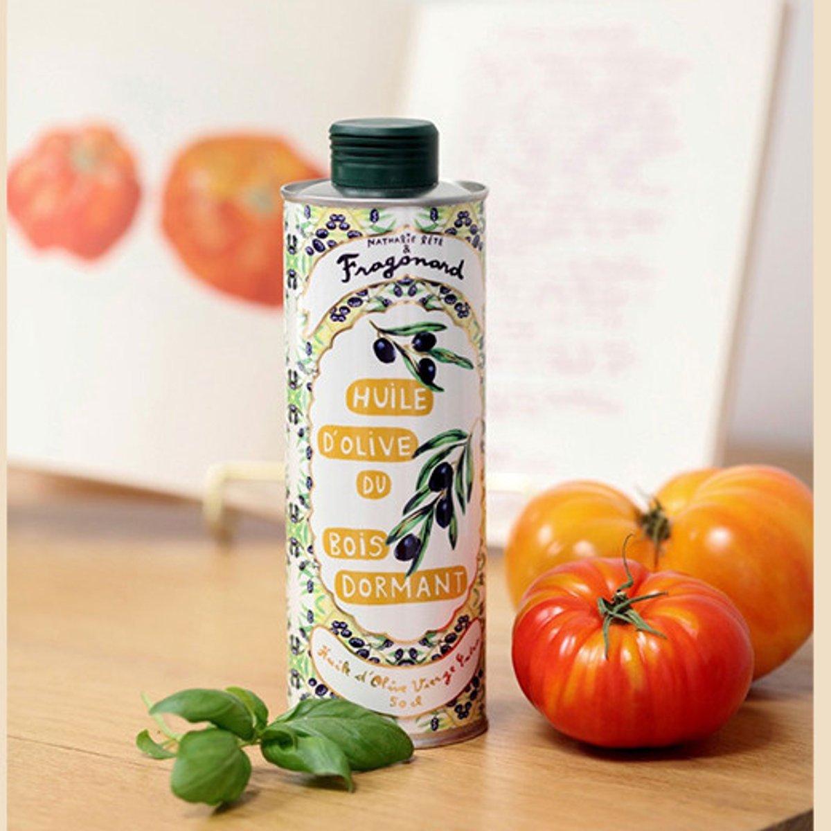 フラゴナールから、グラース発「眠れる森」のオリーブオイル。