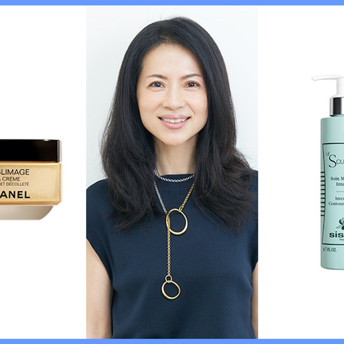 質感もボディラインも、松本千登世のこだわりケア。