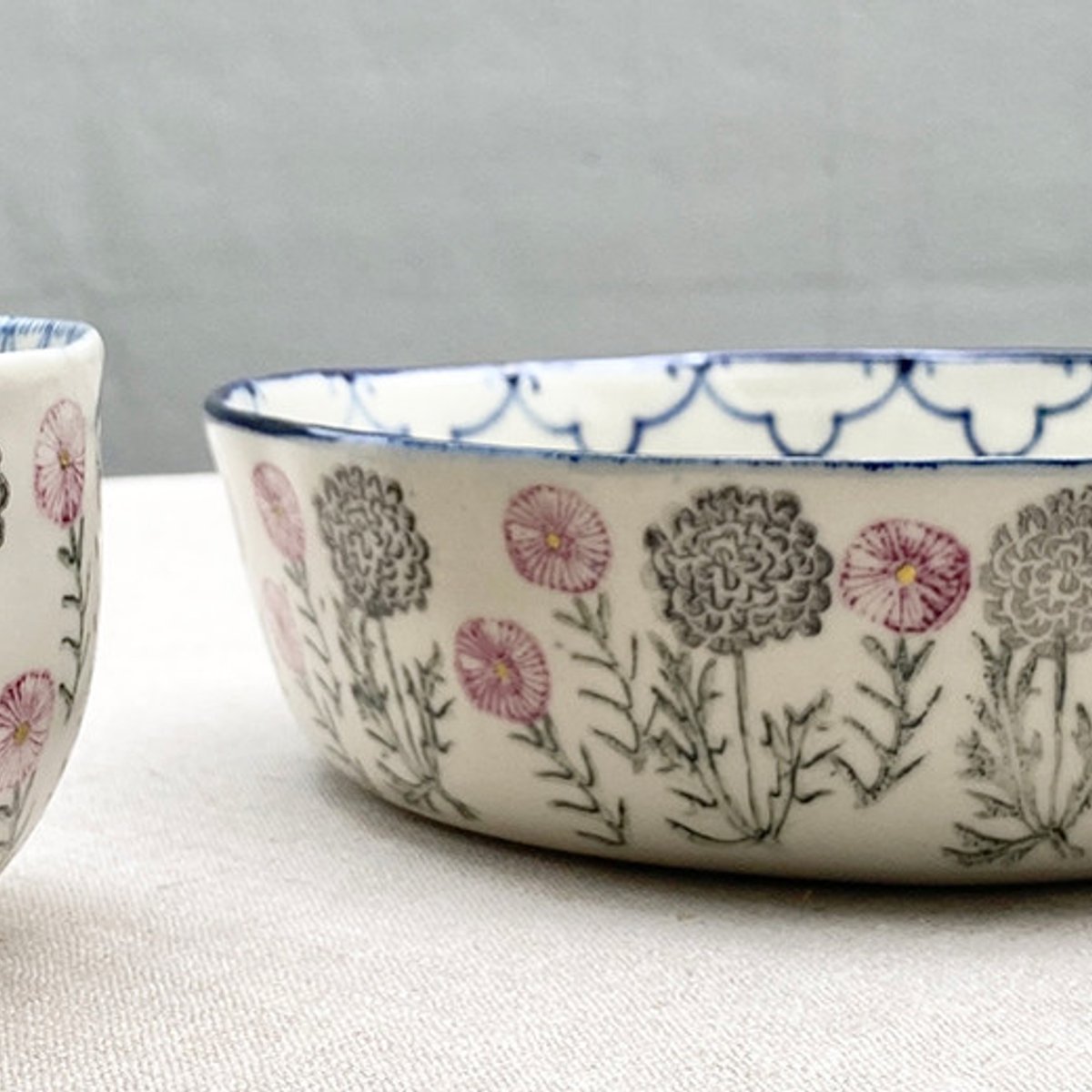 貴重☆人気作家　つちやまり　皿　陶磁器　陶器　器 貴重☆人気作家 つちやまり 皿 陶磁器 陶器 器 陶芸-つちやまり | KUINC