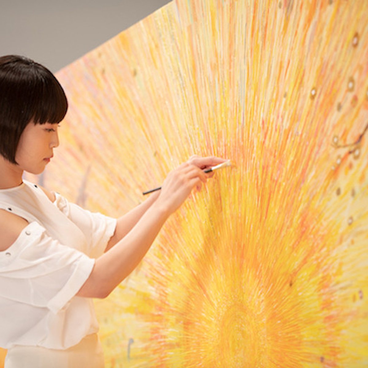 清川あさみ個展「あめつちのうた」が淡路島で開催。