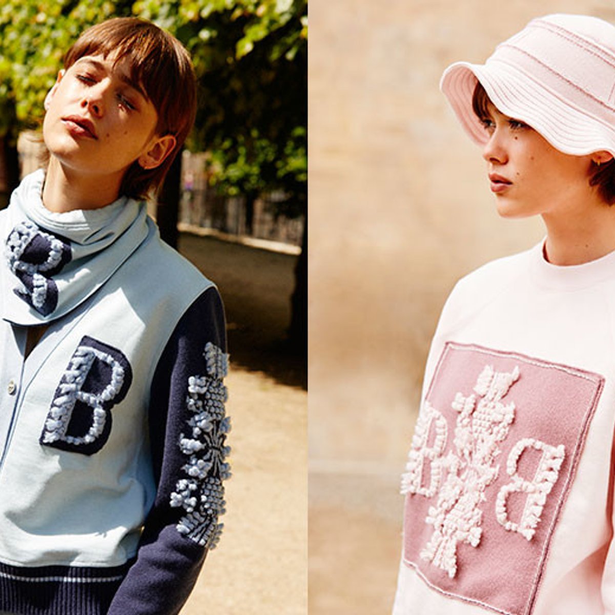 バリーのカシミアで、レトロなスクールガールを遊ぼう。