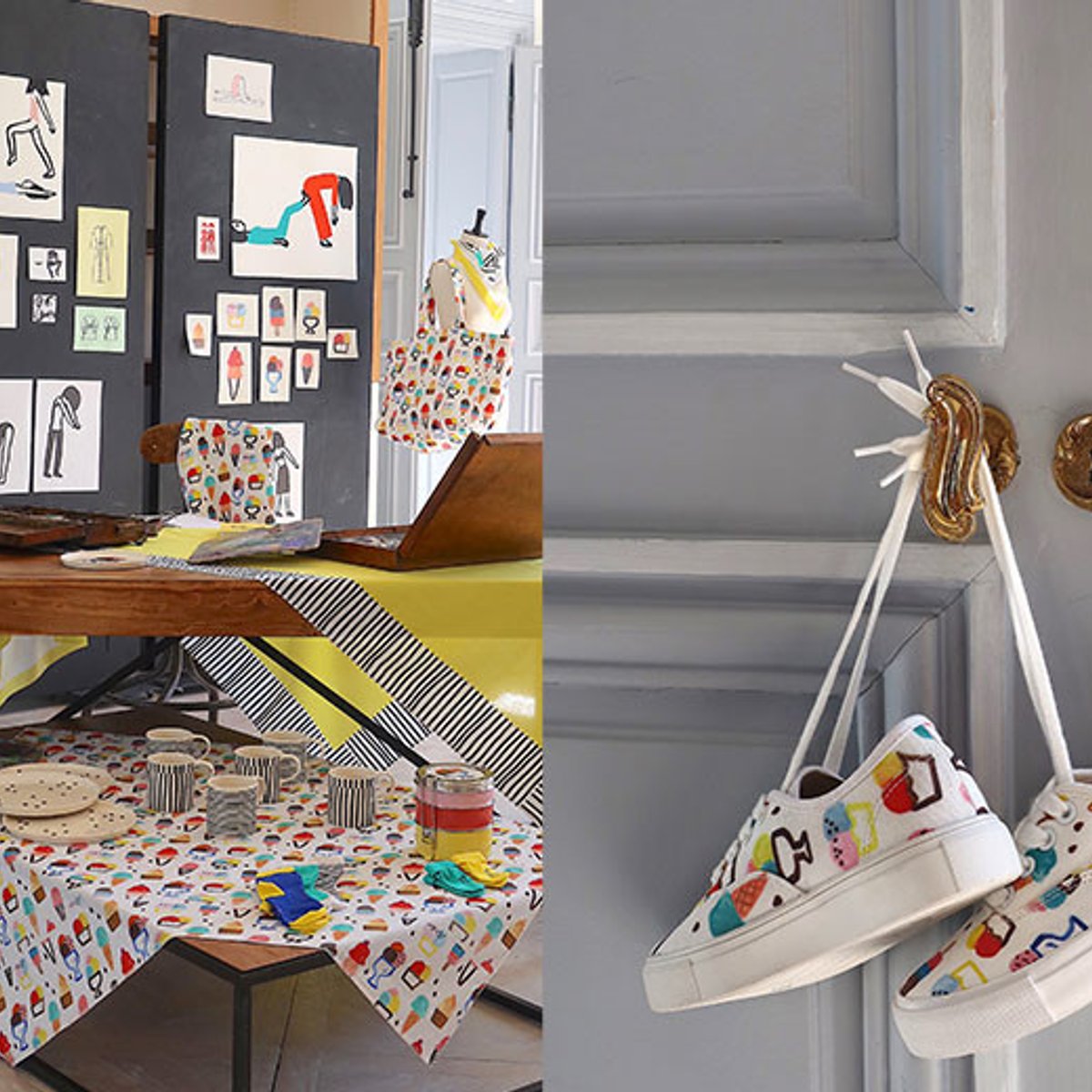 モノプリ、初秋のコラボレーションはイリス・ドゥ・ムーイと。