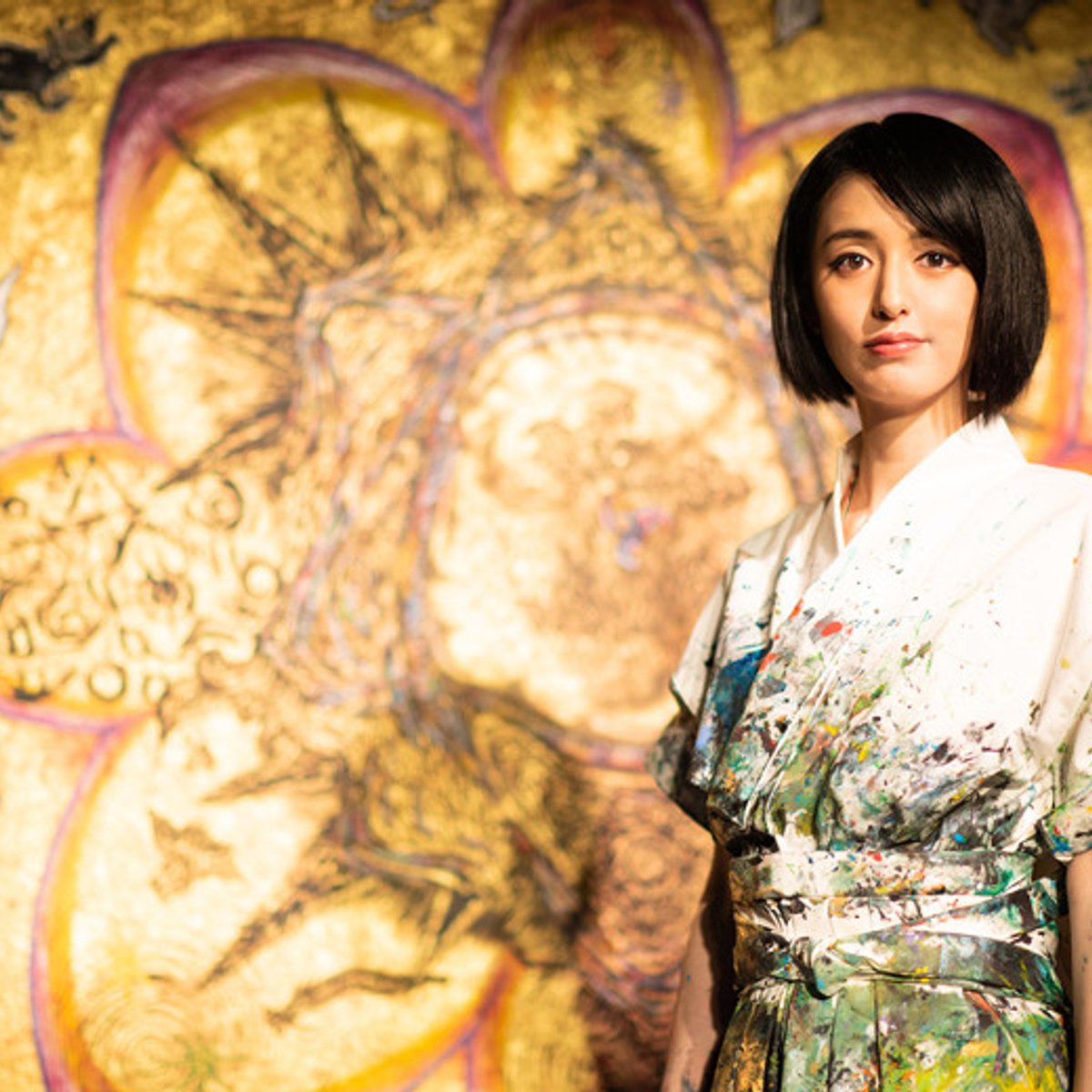 今夏「Earthshot」で人々を魅了、小松美羽の次の挑戦。