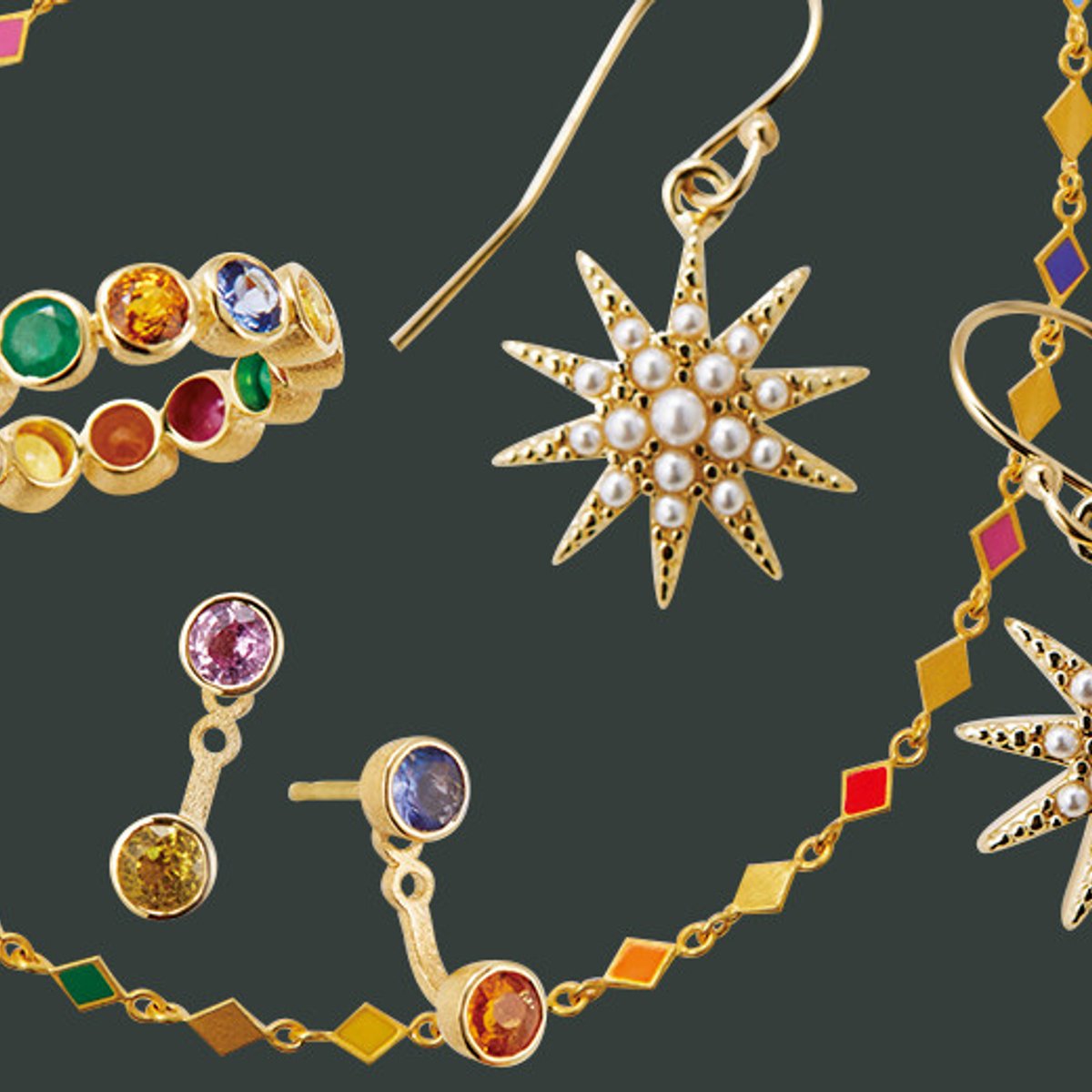 ジュエリーでハッピーに、10ブランドの限定アイテム！