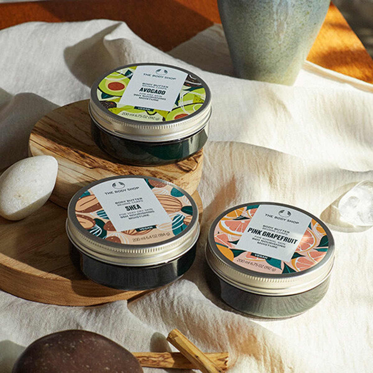 明日の美しさへ、ボディバターという選択。