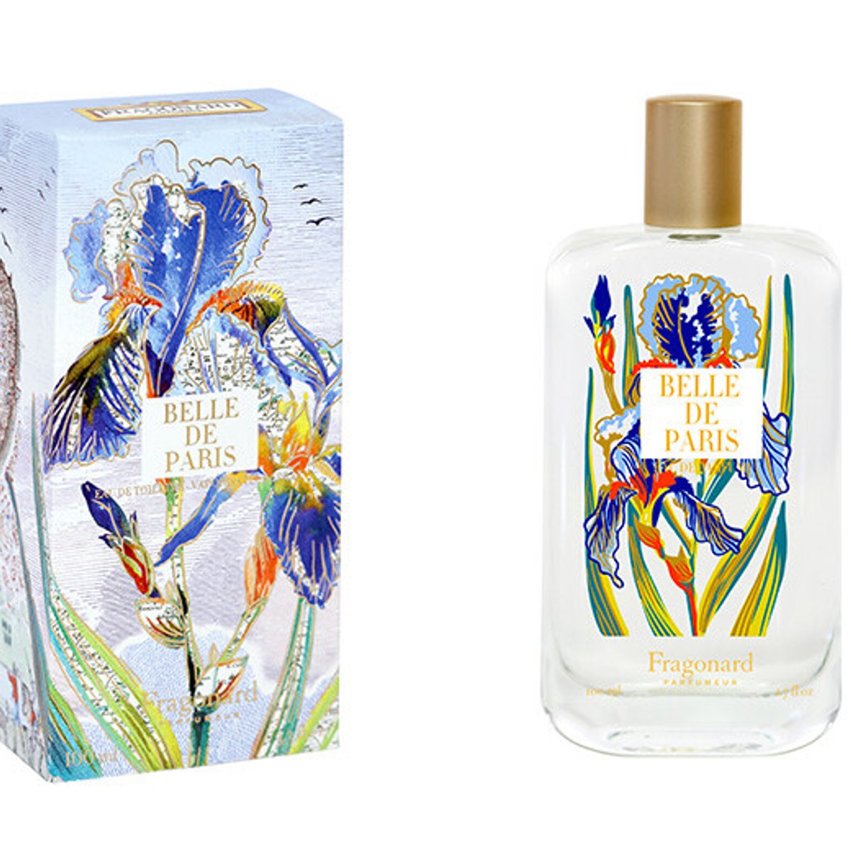 フラゴナールのパリ、高貴なアイリスの花がエレガントに香る。