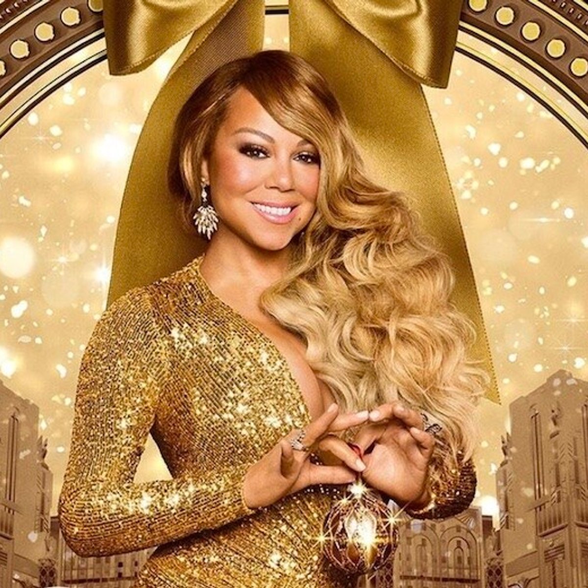 総量20kg！ マライア・キャリーが纏った超豪華なクリスマスドレス。