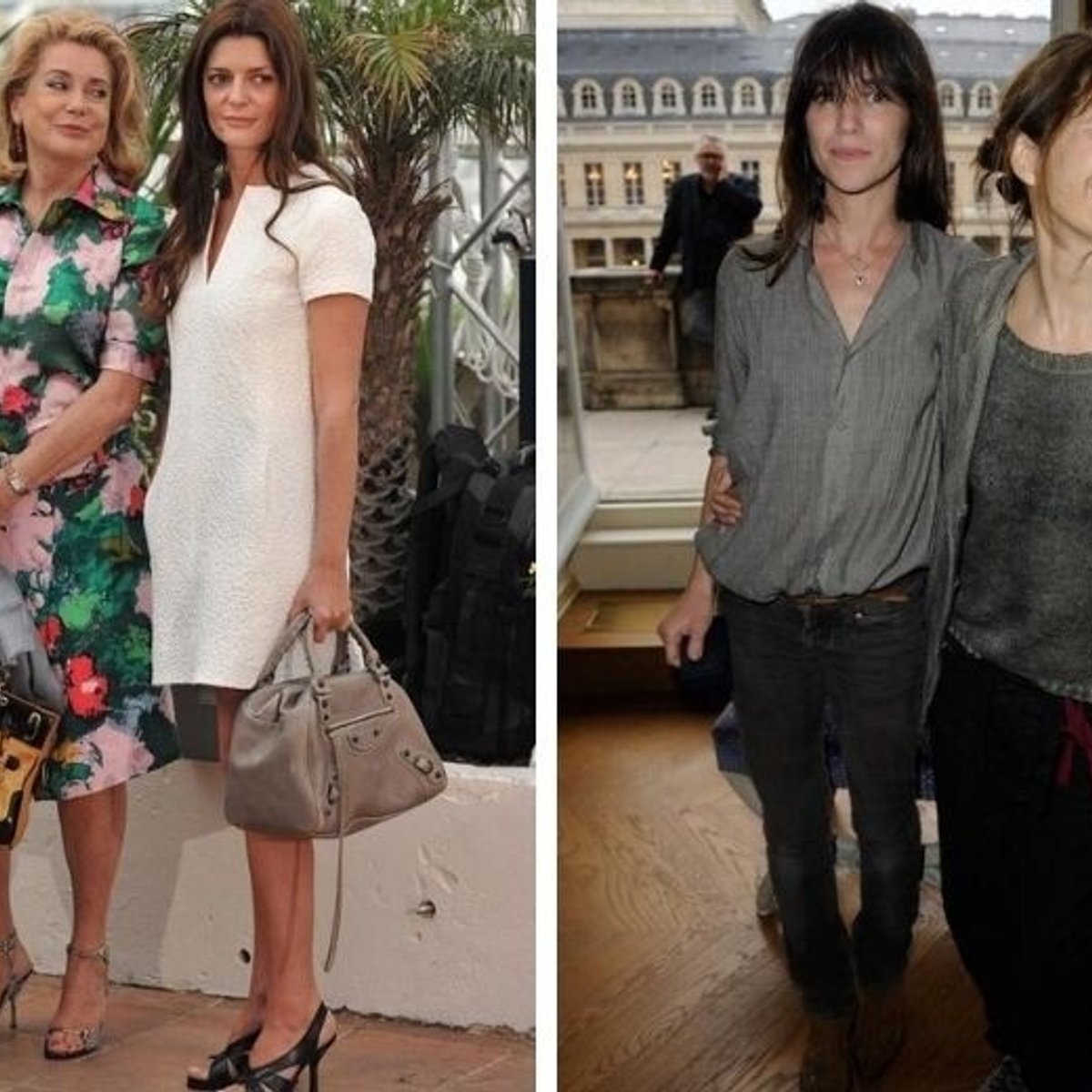 【写真】おしゃれ母娘セレブのそっくりルック。