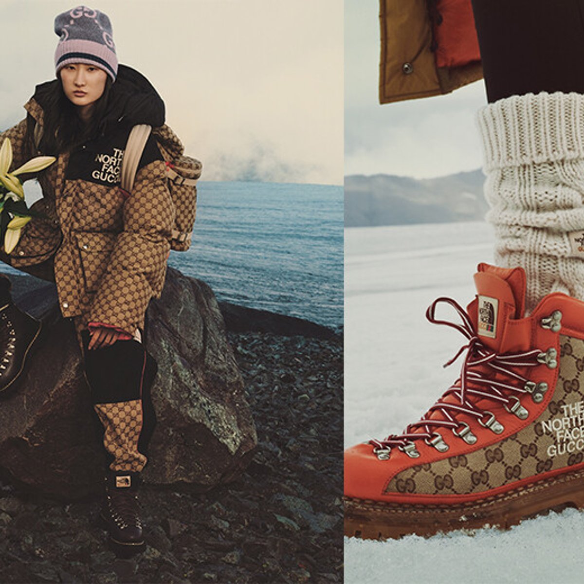 ザ・ノース・フェイス × グッチの第2弾が登場。