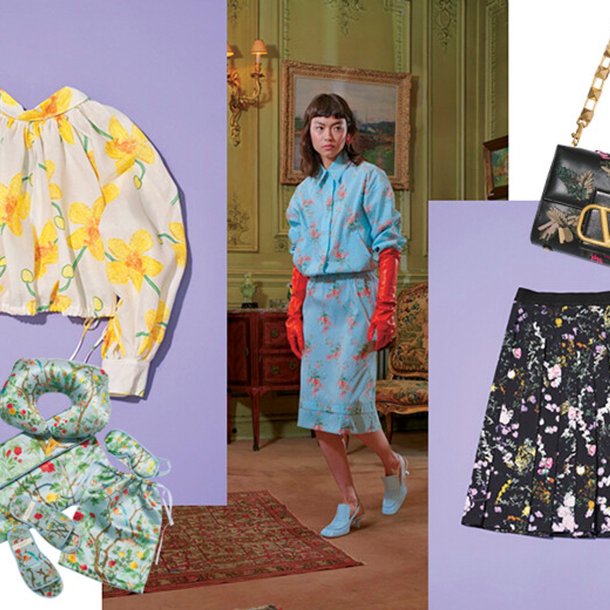 幸せをシェアする、フラワーモチーフ。