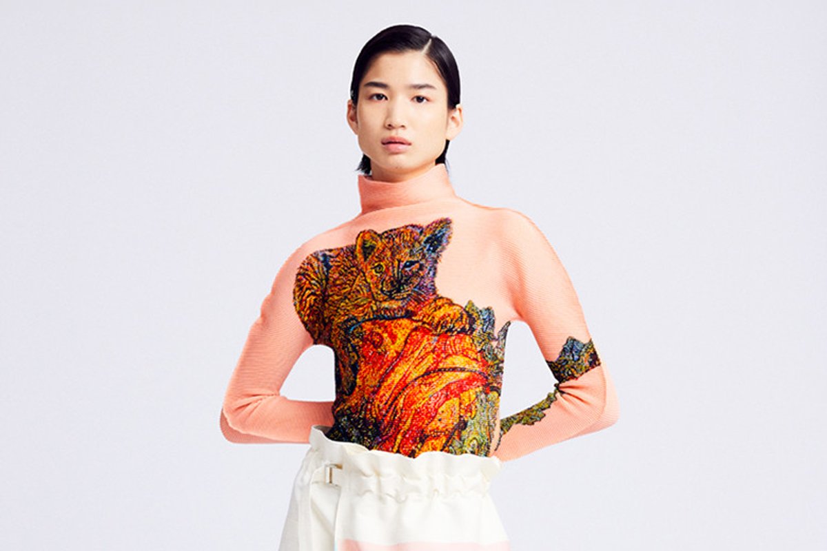 ISSEY MIYAKE me イッセイミヤケ　半袖　カットソー　横尾美美 ミー イッセイ ミヤケの横尾美美シリーズ第4弾が発売！ | madameFIGARO