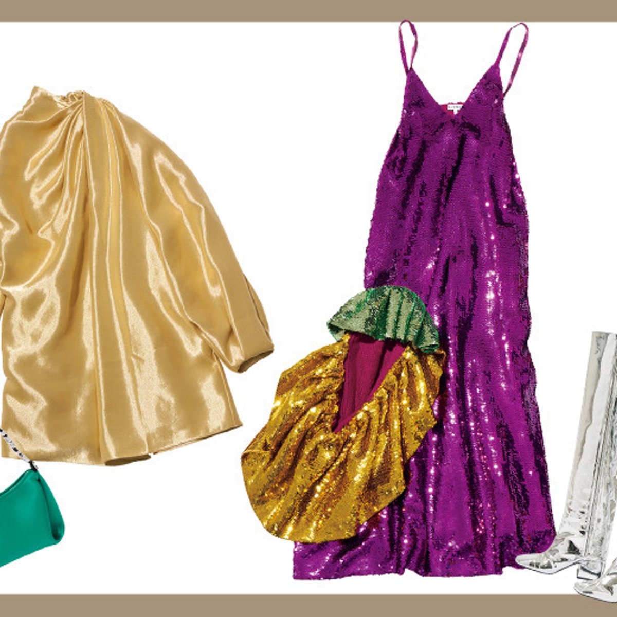 いまこそキラキラアイテムを身に着けてドレスアップ！