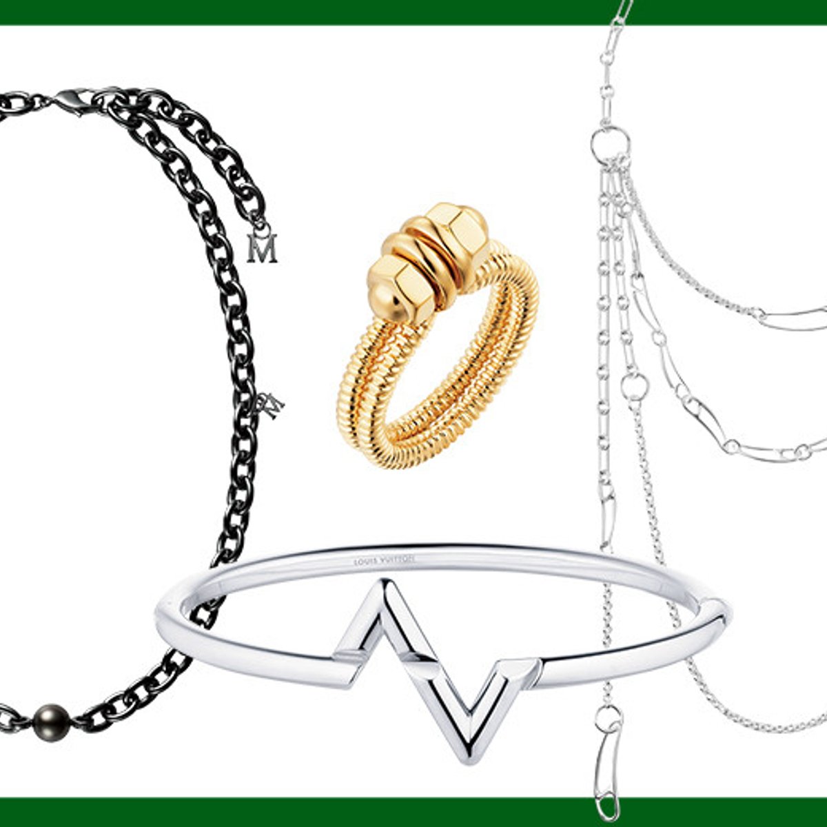 気分はジェンダーフリュイドなジュエリーたち。