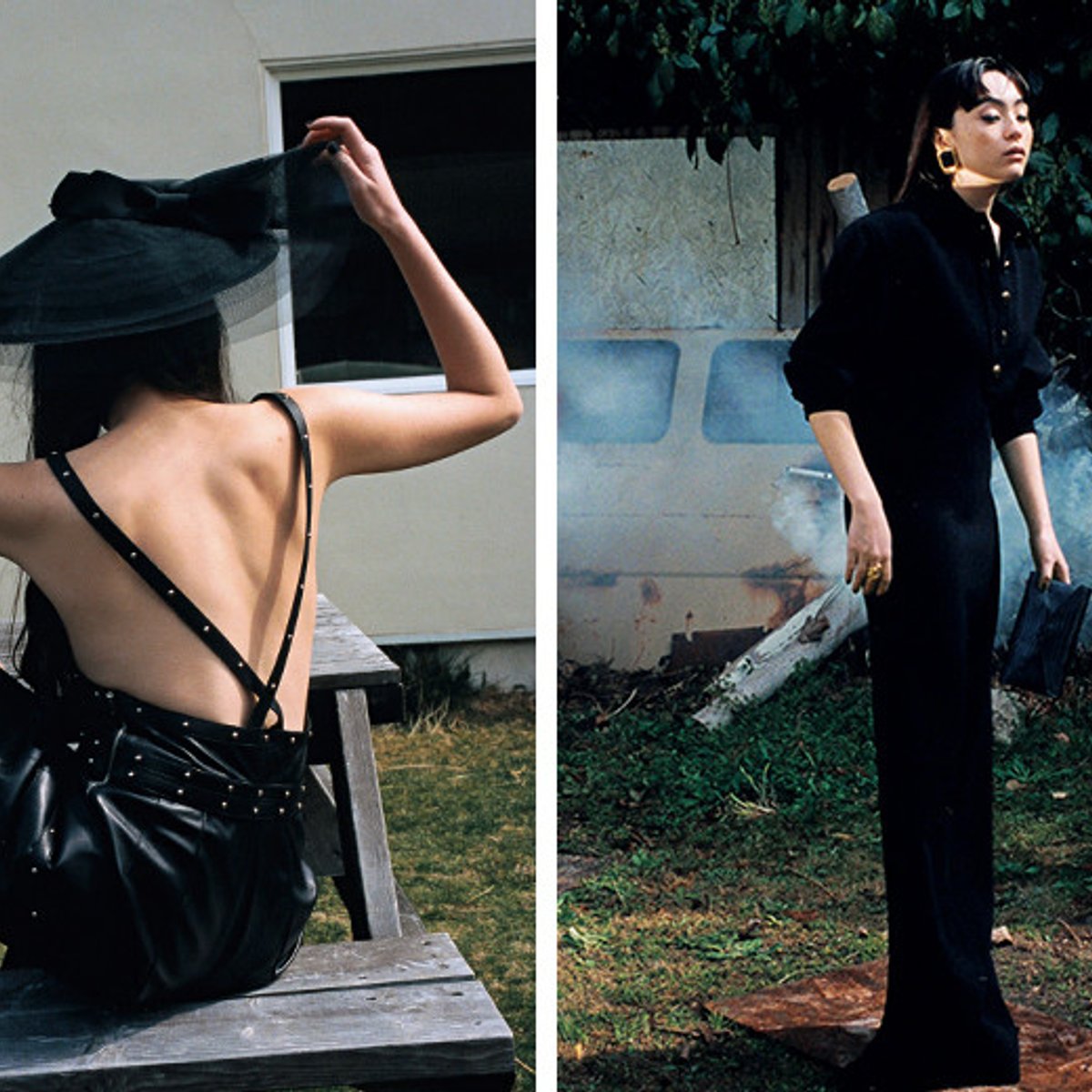 モトーラ世理奈が、洗練の黒に出合ったら。