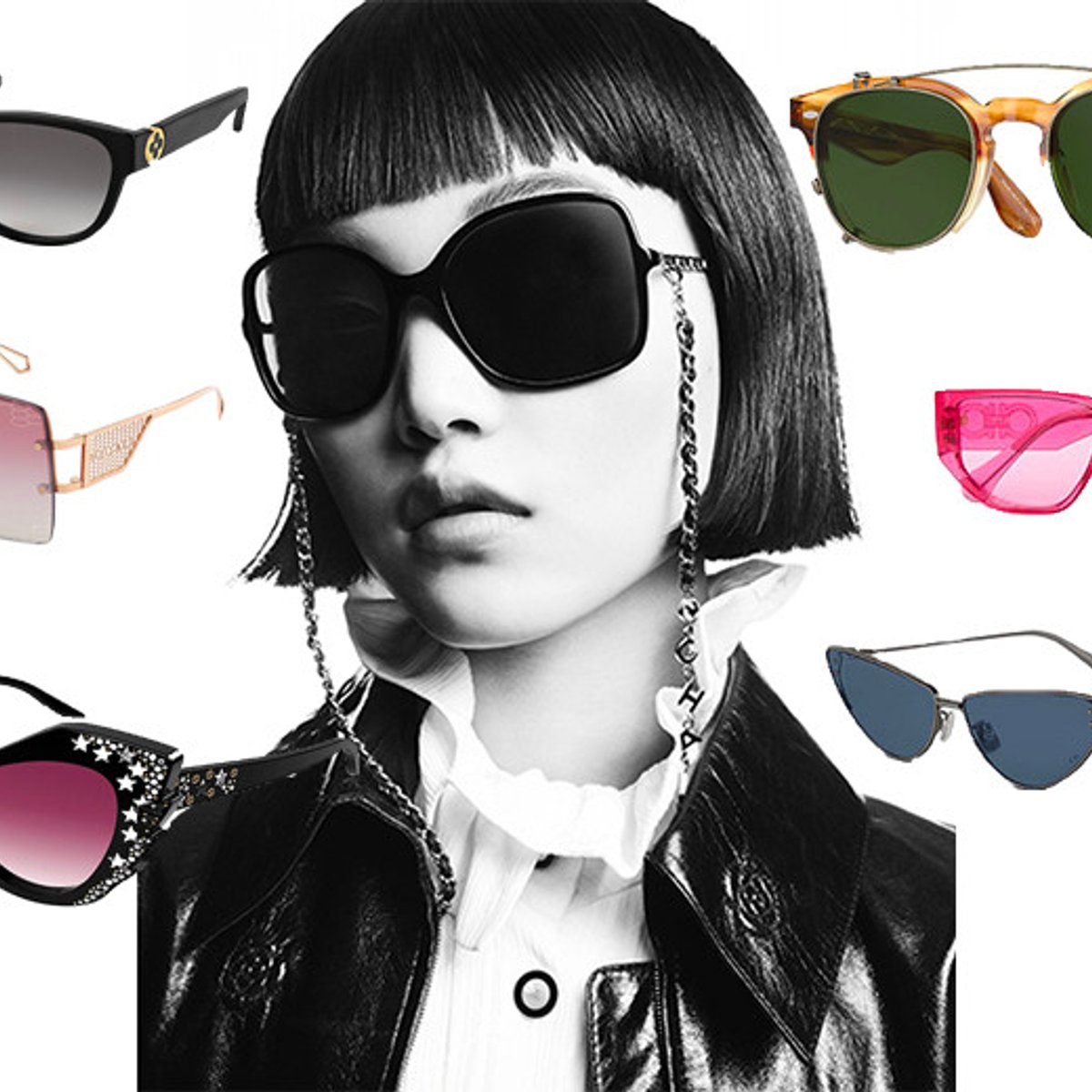 新作サングラスで、夏のおしゃれを完成させて。