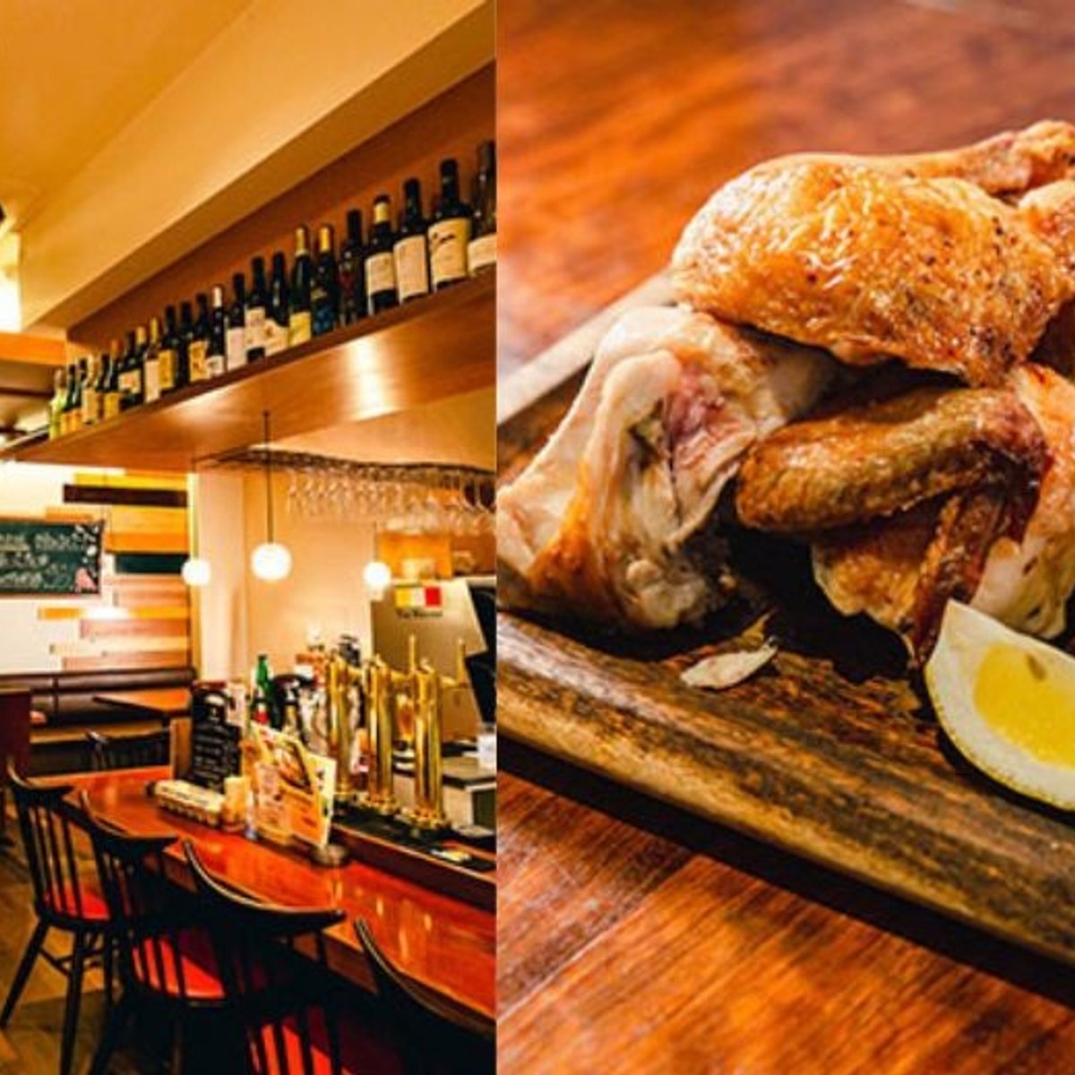 幻の地鶏、天草大王を楽しめるバル。