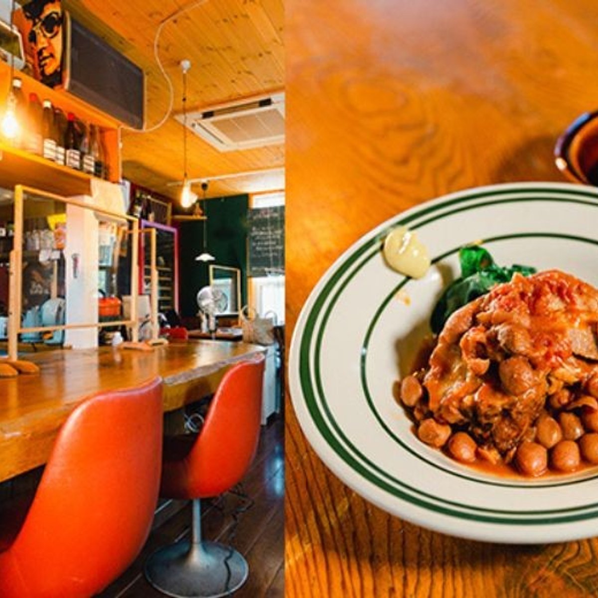 ワンランク上の家庭料理を提供するアメリカンダイナー。