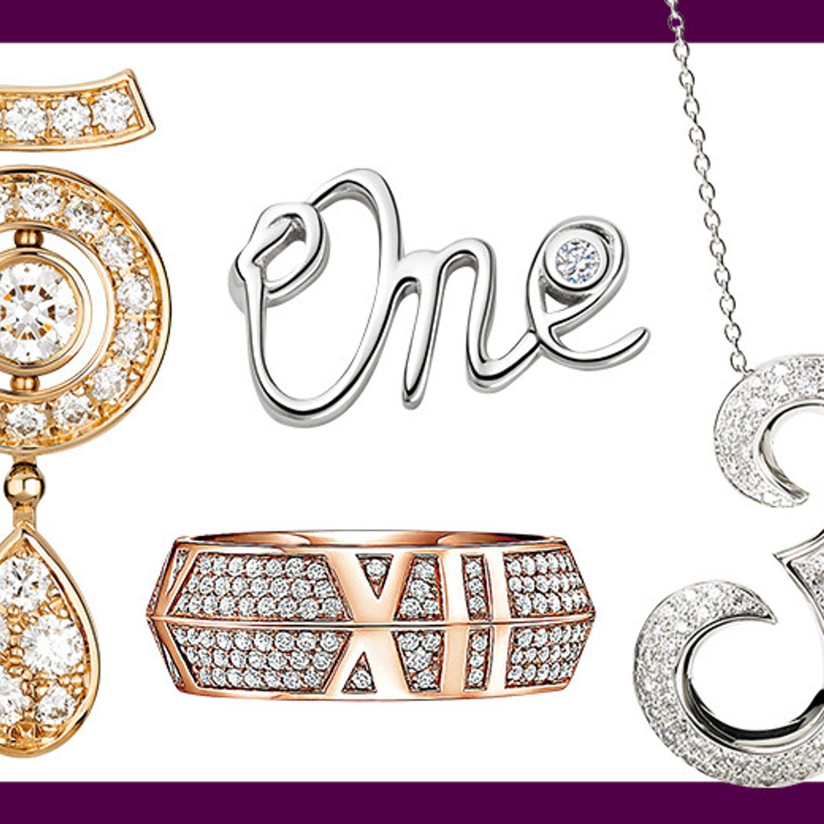 自分だけのラッキーナンバーをジュエリーで探して。