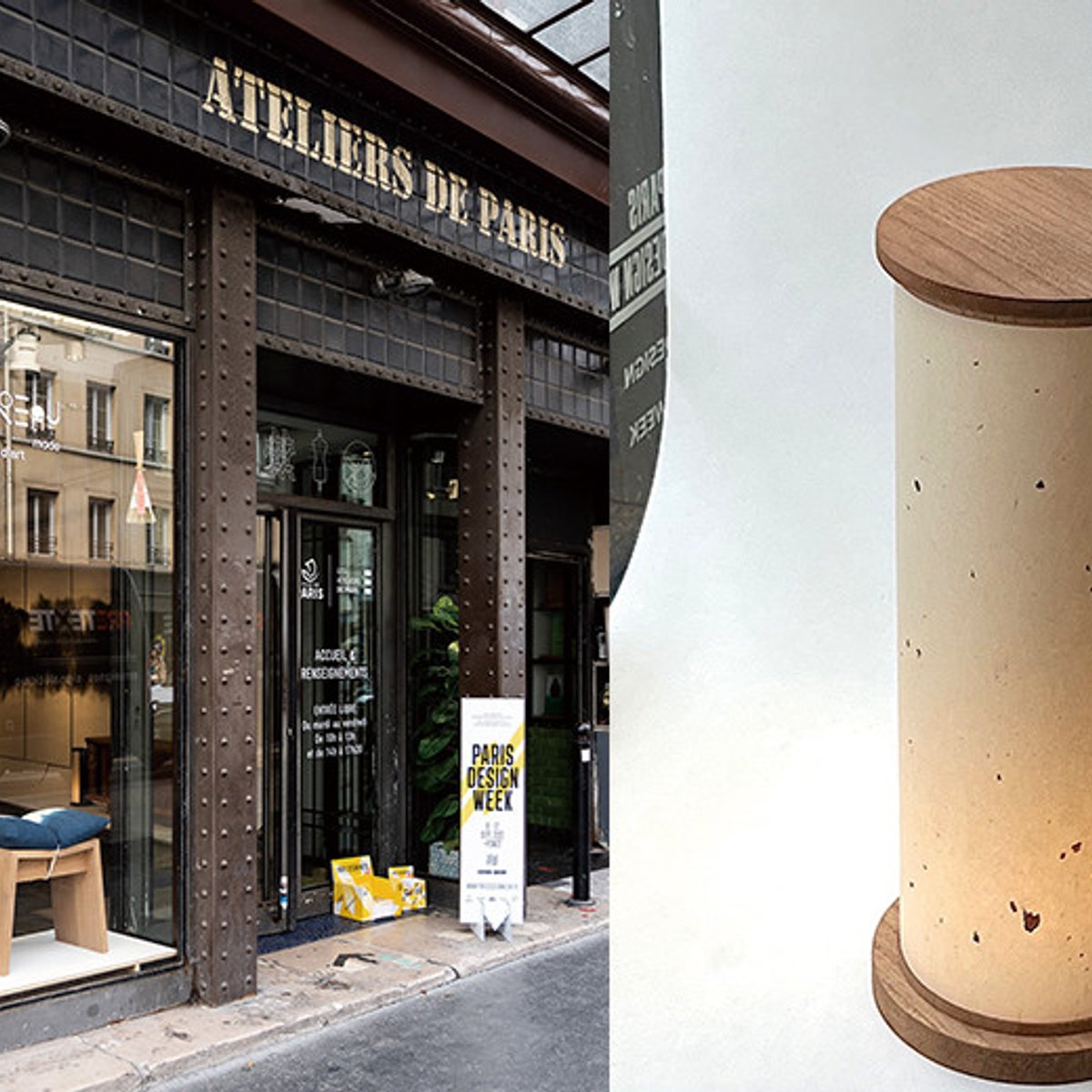 革新／京都の伝統工芸 × パリのデザイナーの作品展。