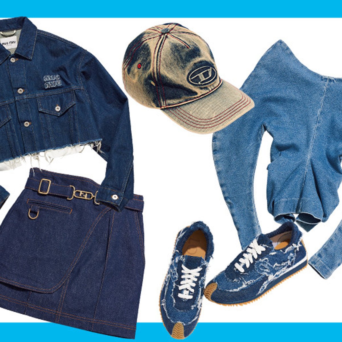 デニム好きのためのモードな新作をラインナップ！