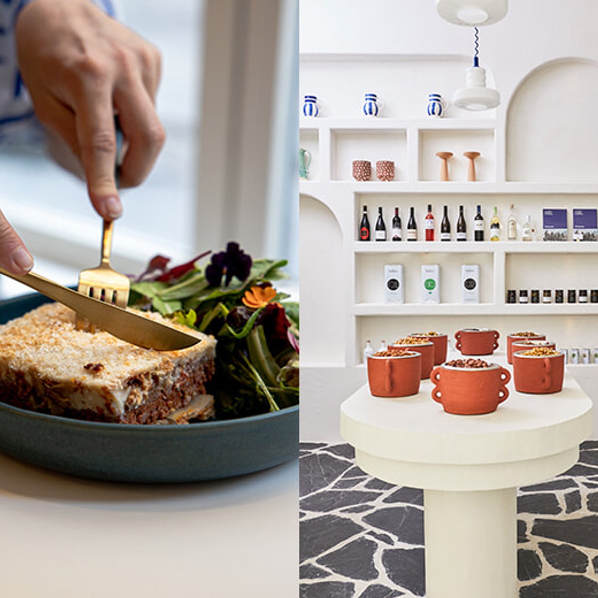 メゾン・カリオス、マルティール通りにできたギリシャ食堂。